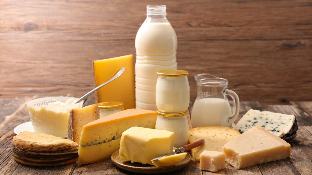 cheese and a stick of butter