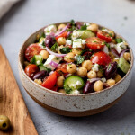 25-Minute Mediterranean Chickpea Salad (Fresh & Easy)