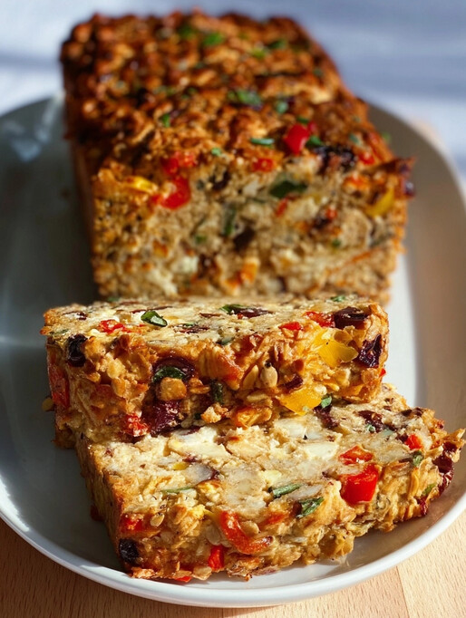 The Ultimate Mediterranean Savory Baked Oats (Better Than Quiche!)