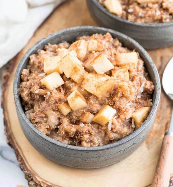 Start Your Day Right: My Cozy Sunrise Apple Quinoa Medley