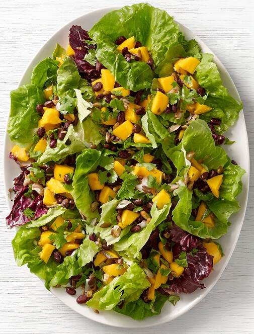 Mango Black Bean Salad — colorful