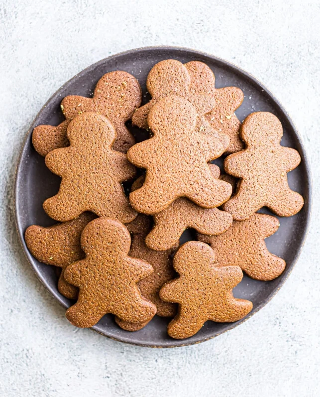 Spiced Keto Gingerbread Cookies with Orange Zest Recipe