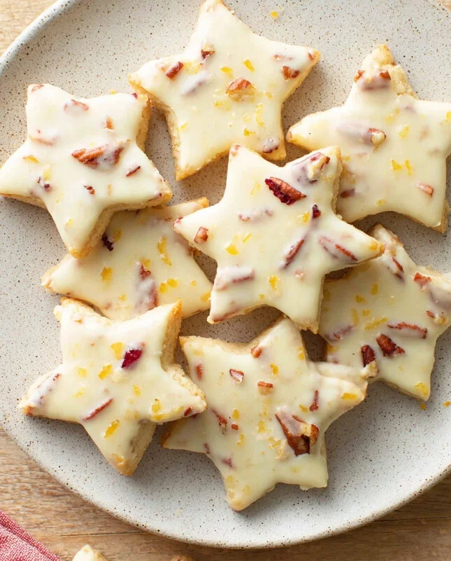 Zesty Cranberry-Pecan Shortbread Recipe