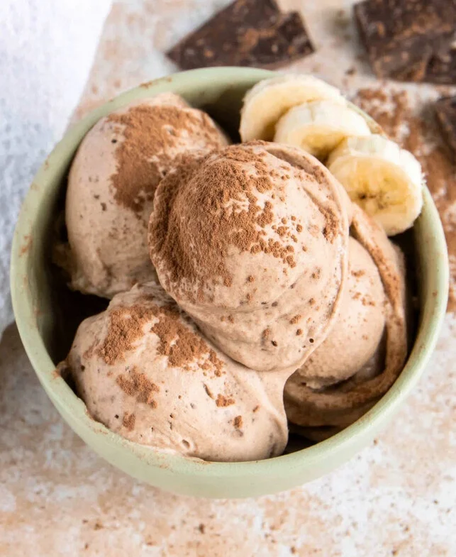 Creamy Chocolate Banana Soft Serve Recipe