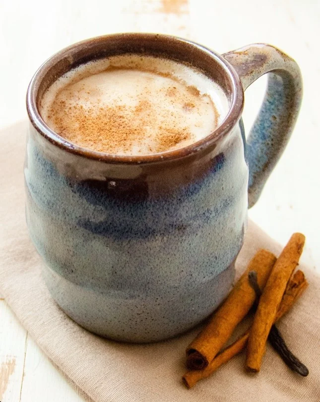 Creamy Spiced Cinnamon & Ginger Steamer (Sugar-Free) Recipe