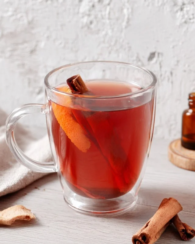 Warm Spiced Cinnamon Orange Rooibos (Sugar-Free) Recipe