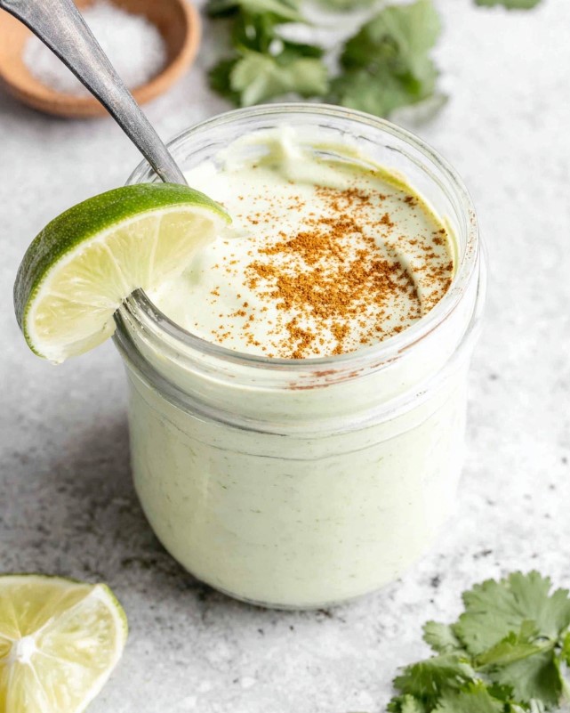 Zesty Avocado Lime Crema (1)
